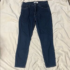 Abercrombie & Fitch Curve Love Classic Blue Women's Jeans
